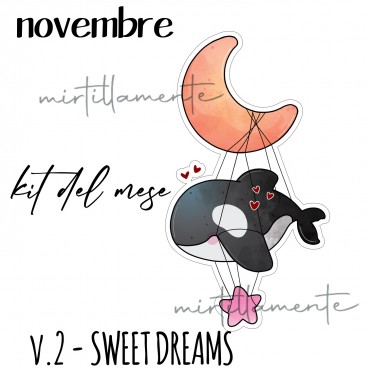 NOVEMBER NO.2 - SWEET DREAMS - A4 DIGITAL KIT