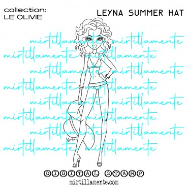 LE OLIVIE: LEYNA SUMMER HAT