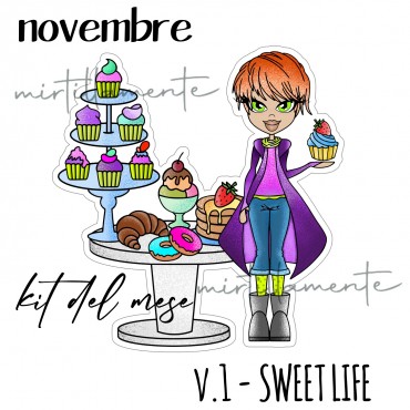 NOVEMBER NO.1 - SWEET LIFE - A4 DIGITAL KIT